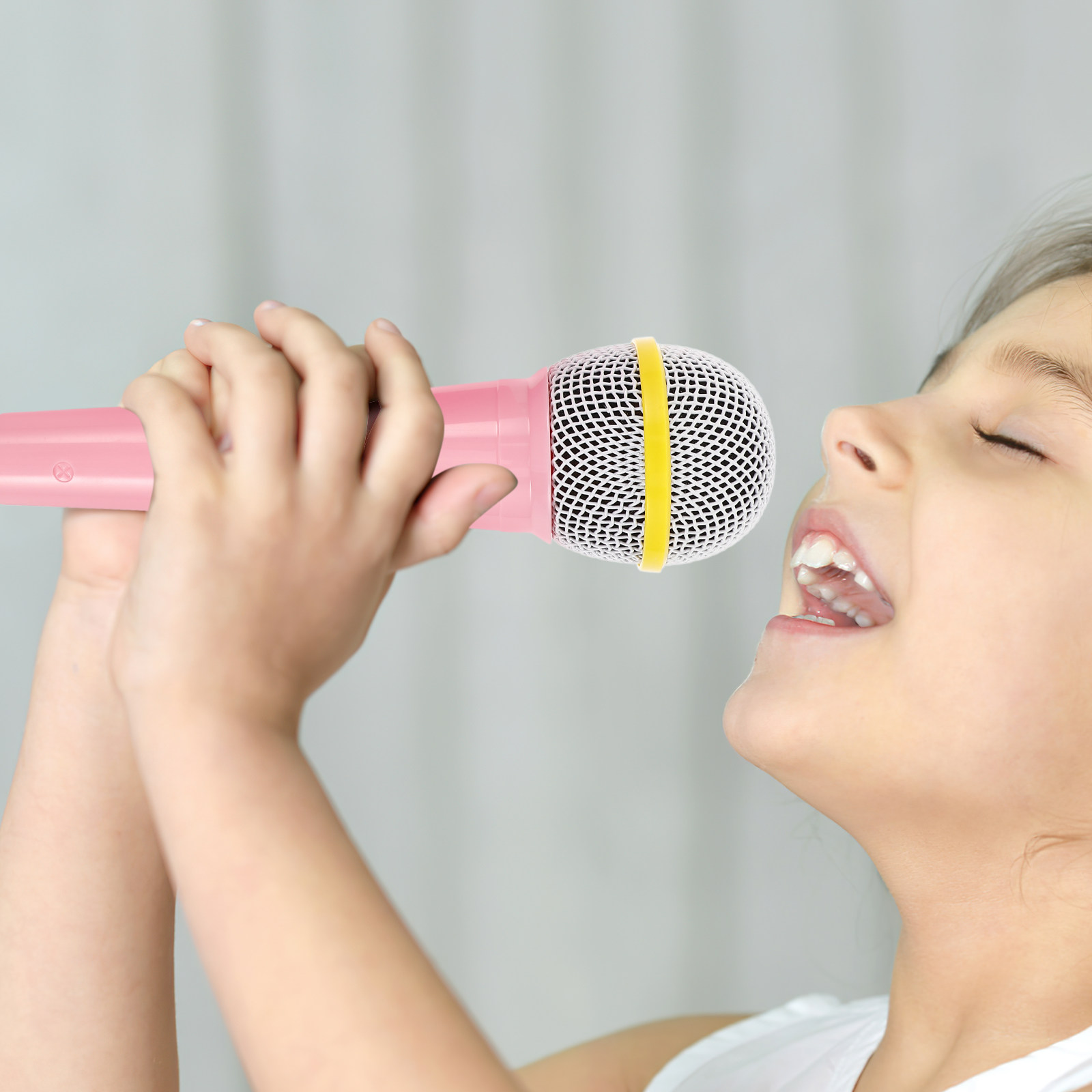 Kids Microphone Karaoke - Имитационный микрофон для детей: реалистичный винтажный