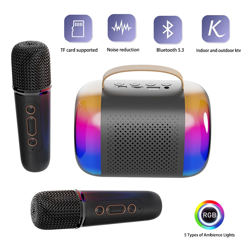 Kids Microphone Karaoke - Новый мини-микрофон с динамиком для караоке,