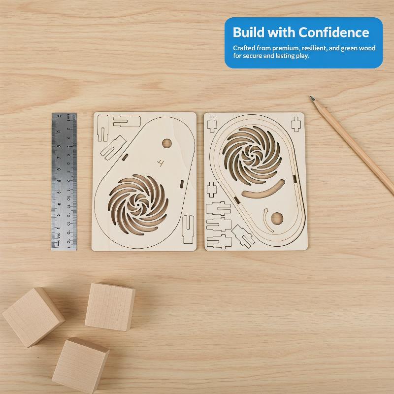 Science Experiment Kit - Набор для научных экспериментов STEM: деревянный
