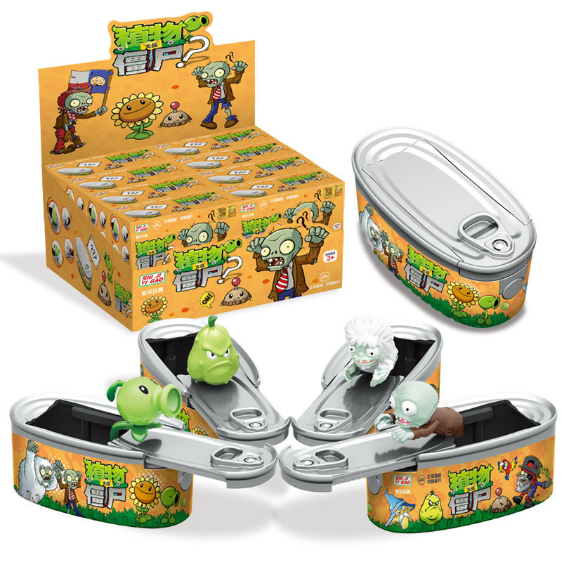 Kids Zombie Toys - Подлинные растения против. Zombies Surprise Zip-Top