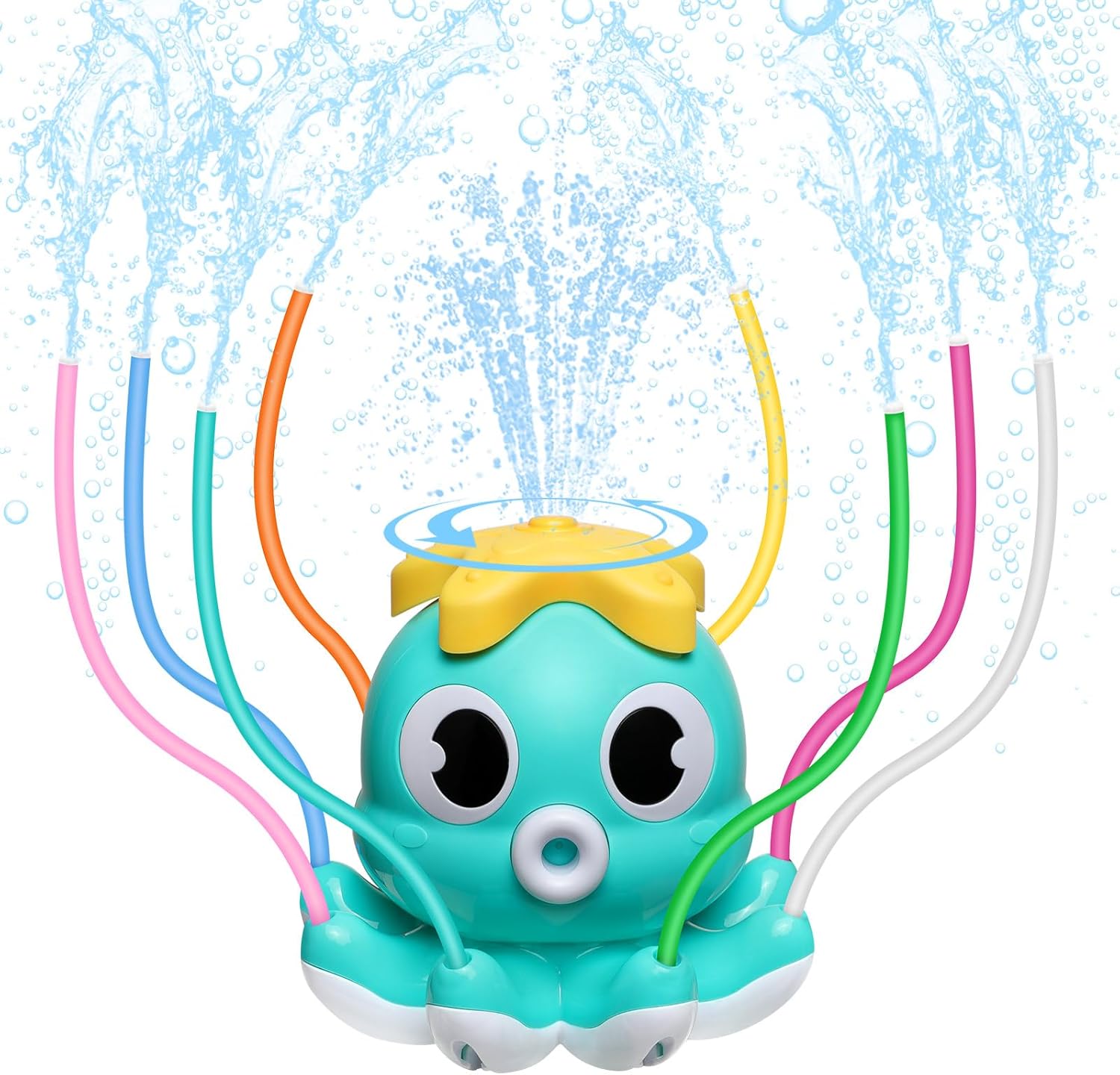 Kids Yard Toys - Разбрызгиватель осьминога, распылитель воды, уличная игрушка,