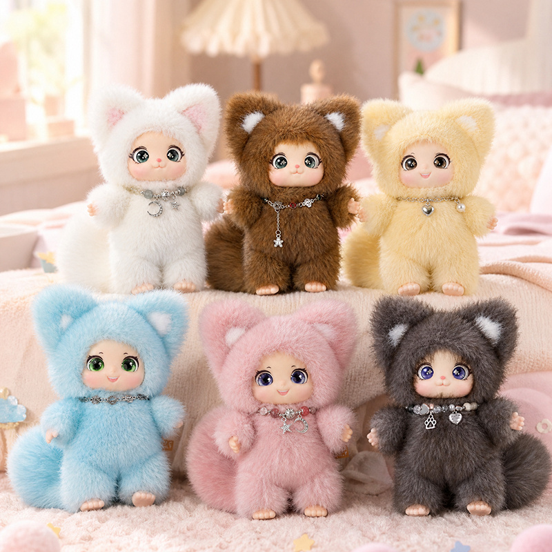 Kids Toys Animal - Новый милый плюшевый брелок-лис 18 см,