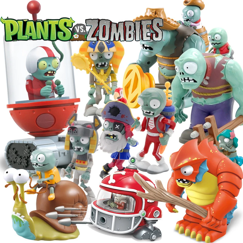 Kids Zombie Toys - Набор игрушек Plants Vs Zombies 2,