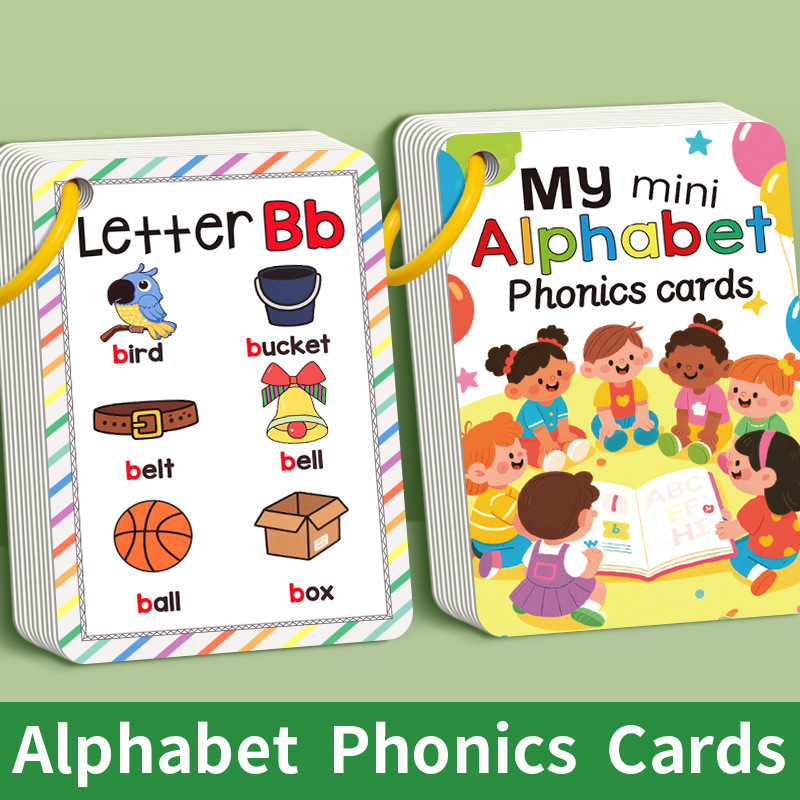 Educational Flash Card - Набор из 27 обучающих карточек: мультяшные