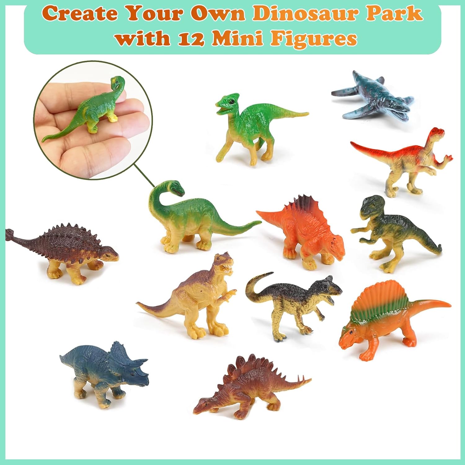 Набор игрушек: Транспортное ср – обзор и цена Dinosaur Figurine Set
