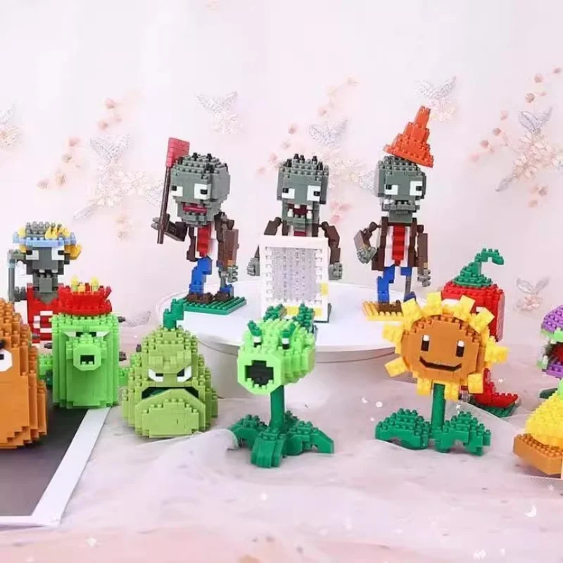Блоки с растениями против зомб – обзор и цена Kids Zombie Toys
