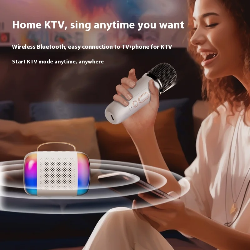 Новый мини-микрофон с динамико – обзор и цена Kids Microphone Karaoke