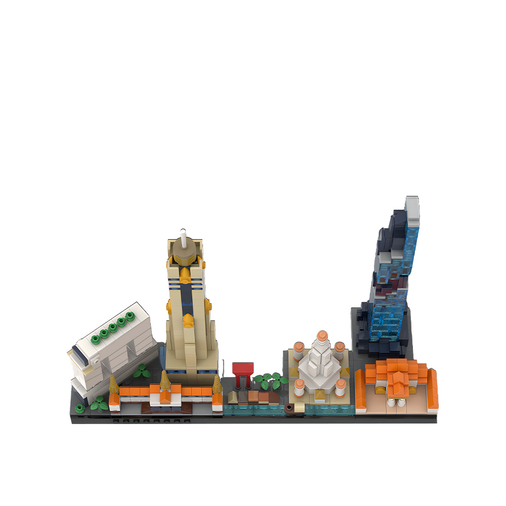Конструктор MOC «Горизонты Бан – обзор и цена Kids Toys Bangkok