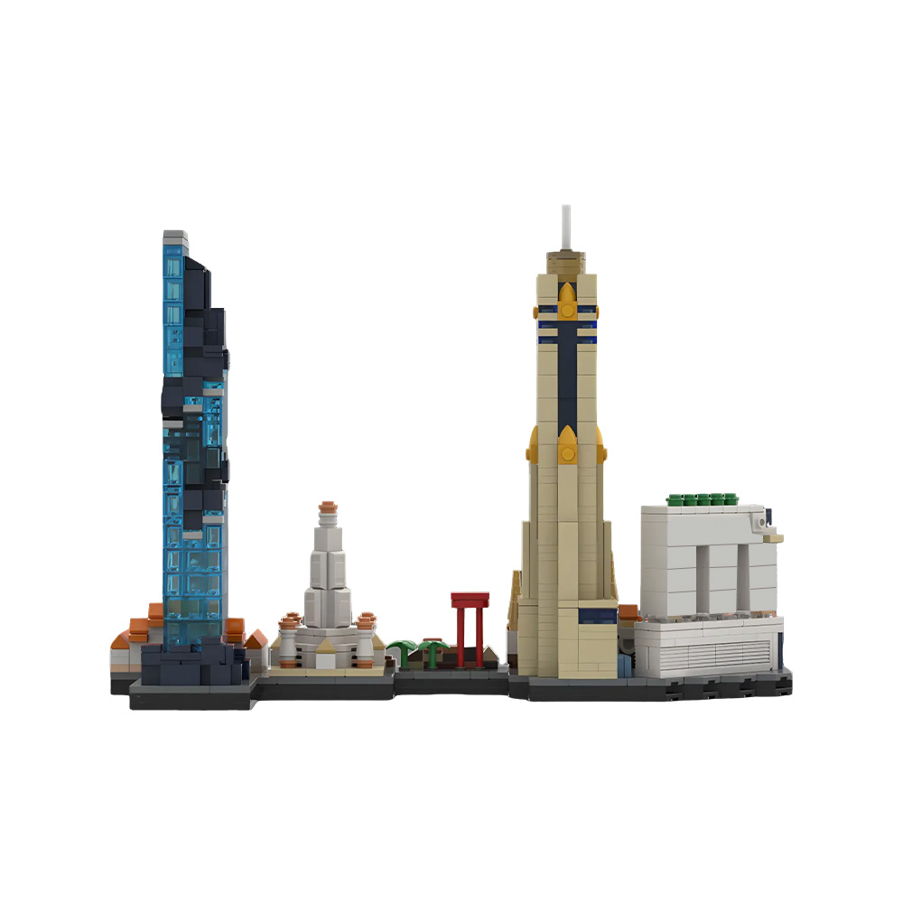 Конструктор MOC «Горизонты Бан – обзор и цена Kids Toys Bangkok