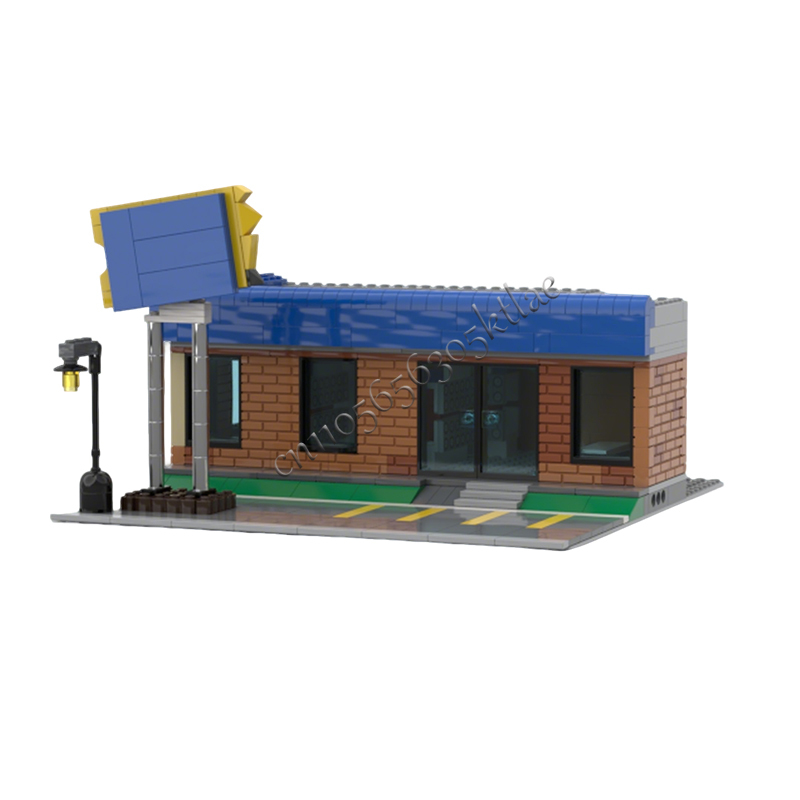 717 деталей MOC Городские улич – обзор и цена Kids Toys Rental