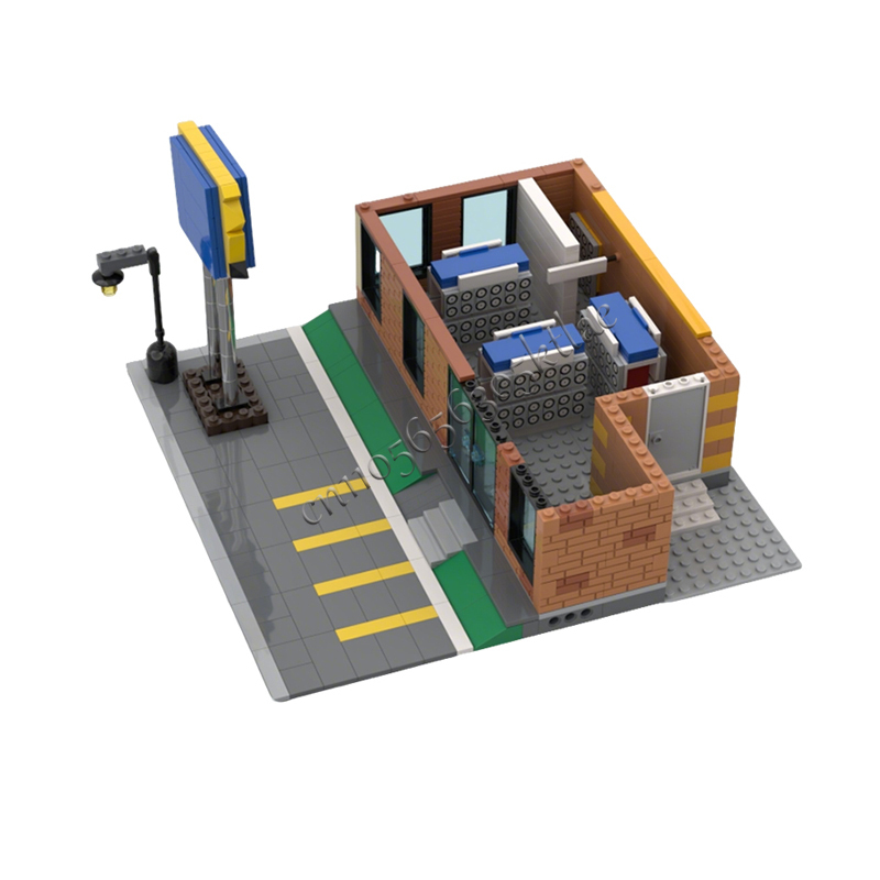 717 деталей MOC Городские улич – обзор и цена Kids Toys Rental