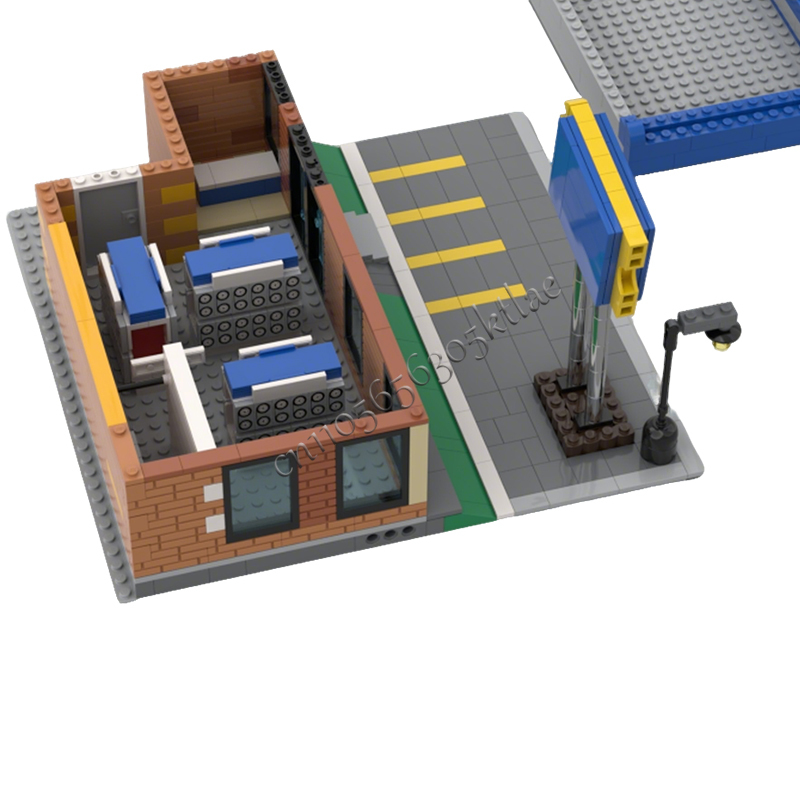 717 деталей MOC Городские улич – обзор и цена Kids Toys Rental