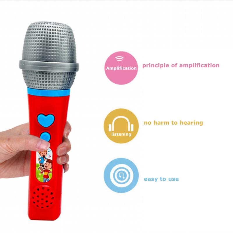 Микрофон игрушечный для детей  – обзор и цена Kids Microphone Karaoke