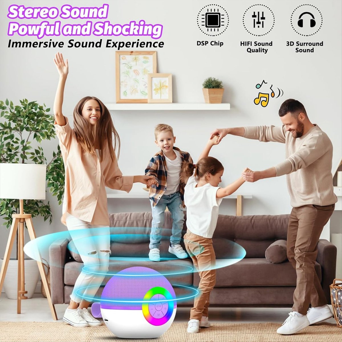 Мини-караоке-машина DTC5 с 2 м – обзор и цена Kids Microphone Karaoke