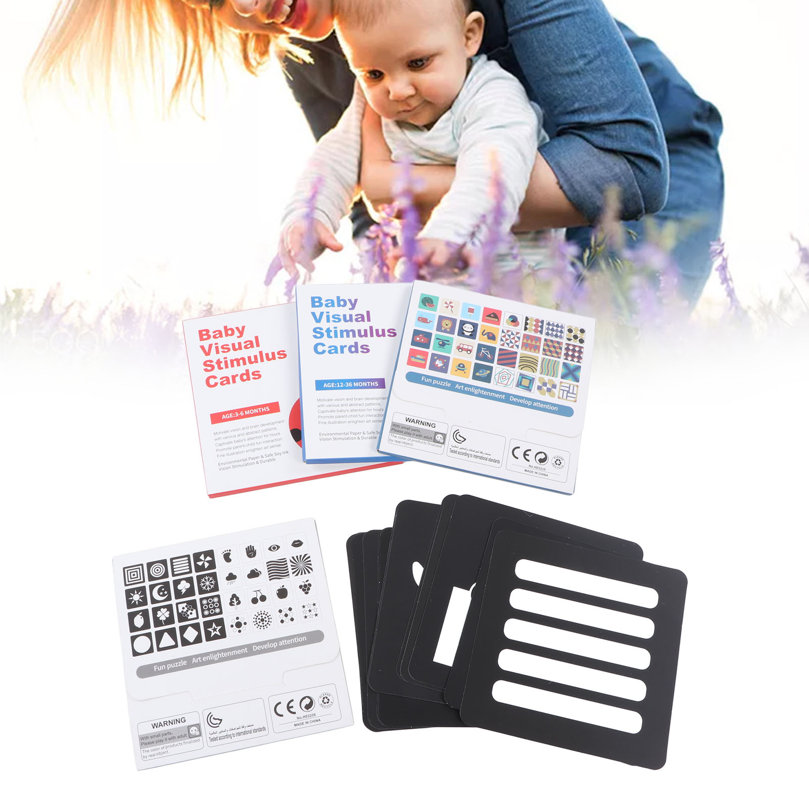 ZK40 64 шт., высококонтрастные – обзор и цена Educational Flash Card