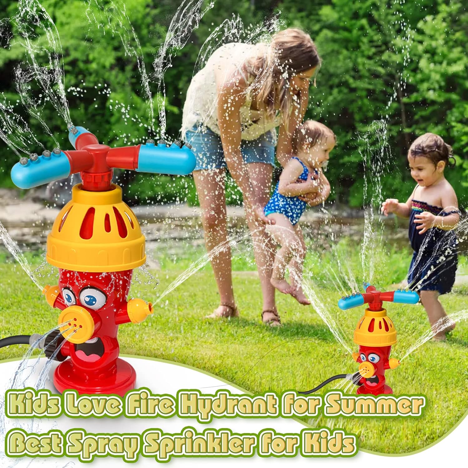 Игрушка-разбрызгиватель для во – обзор и цена Kids Yard Toys