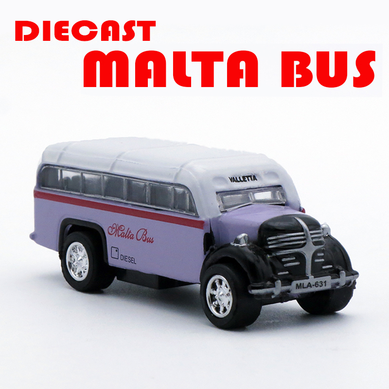 Литой классический мини-автобу – обзор и цена Kids Toys Malta