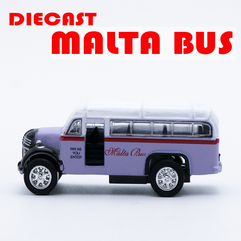 Литой классический мини-автобу – обзор и цена Kids Toys Malta