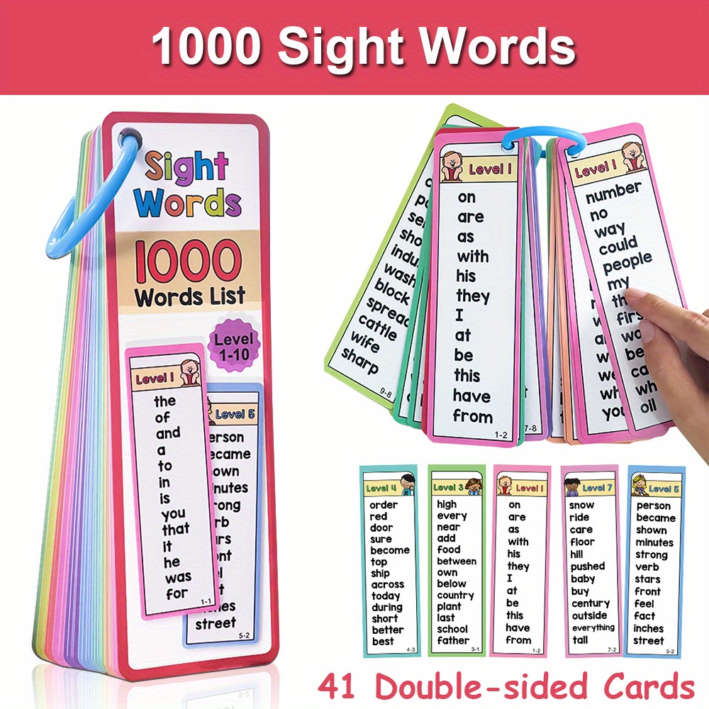 Флэш-карты со словами 1000 для – обзор и цена Educational Flash Card