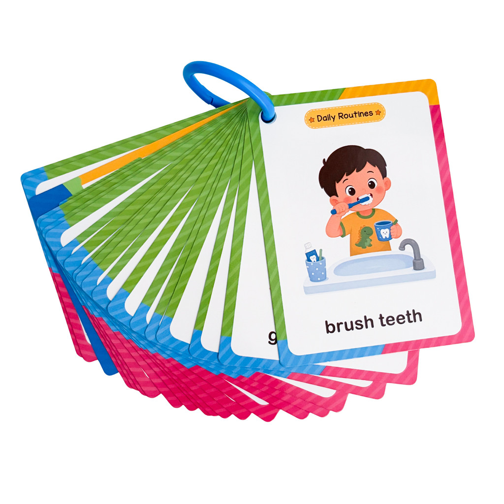 38 карточек с повседневными де – обзор и цена Educational Flash Card