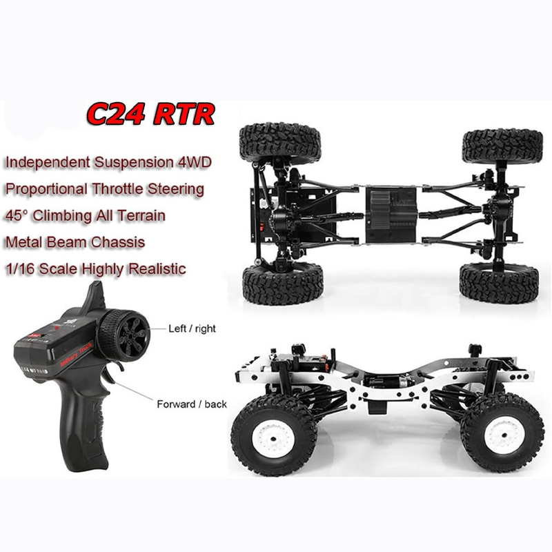 1:16, полный привод, RC-рок-кр – обзор и цена Kids Toys Very