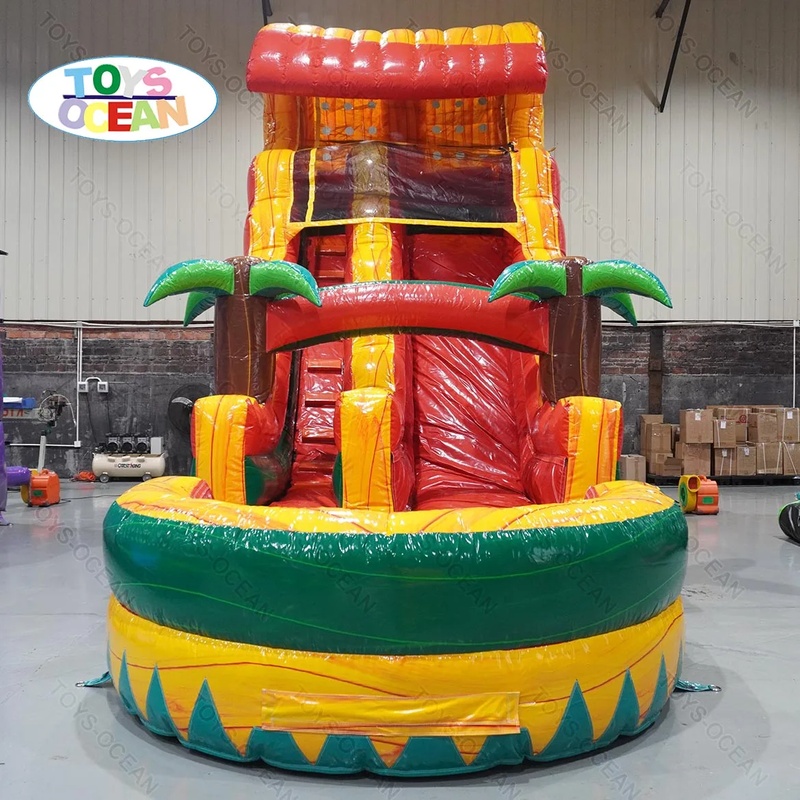 Надувная водная горка из ПВХ д – обзор и цена Kids Toys Rental