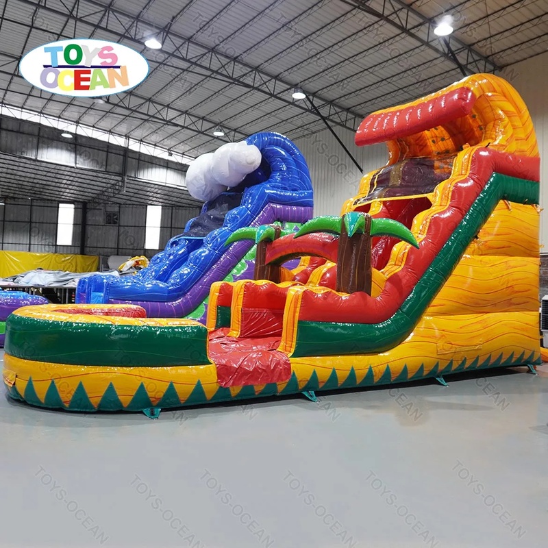 Надувная водная горка из ПВХ д – обзор и цена Kids Toys Rental
