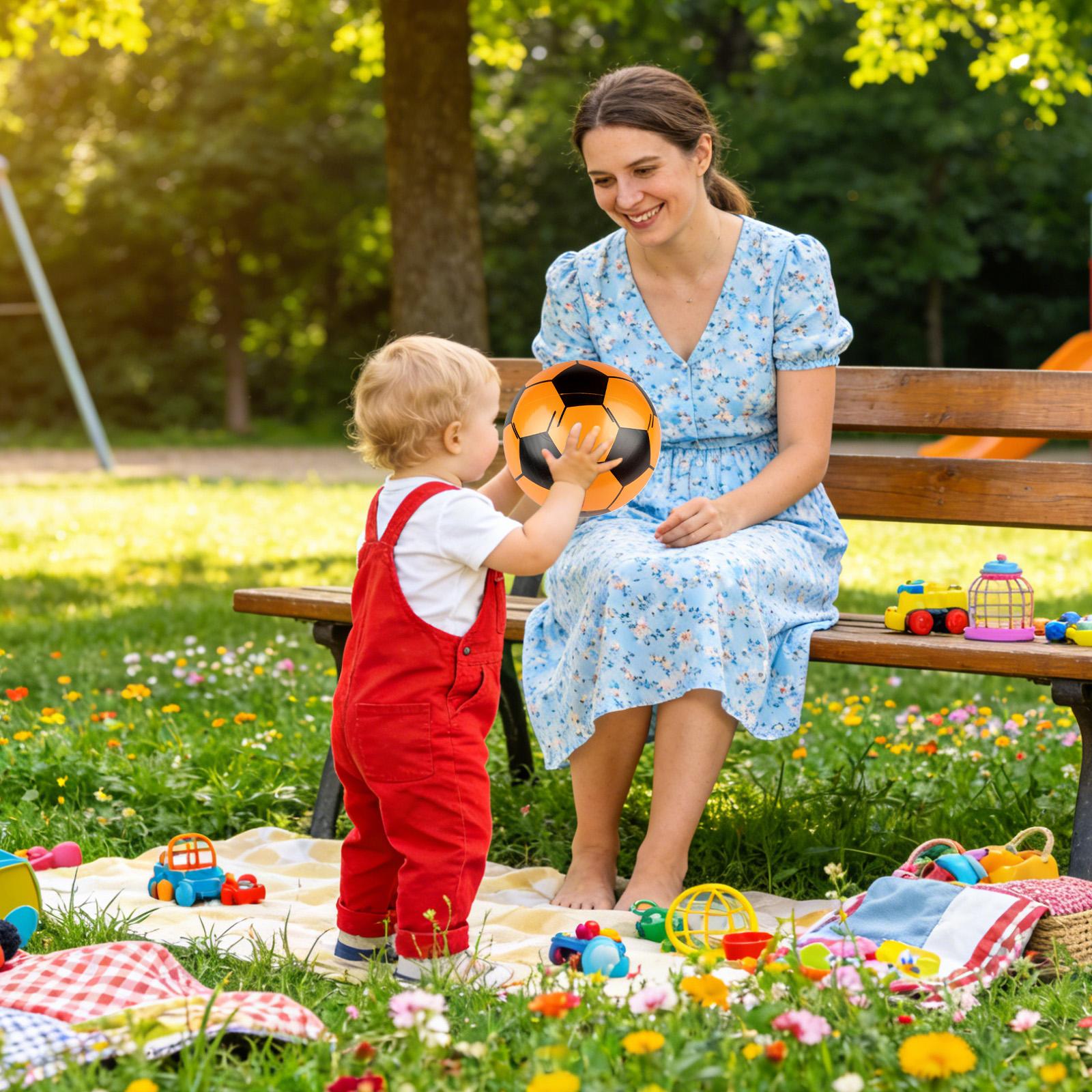 Надувной футбольный мяч, 6 шту – обзор и цена Kids Yard Toys