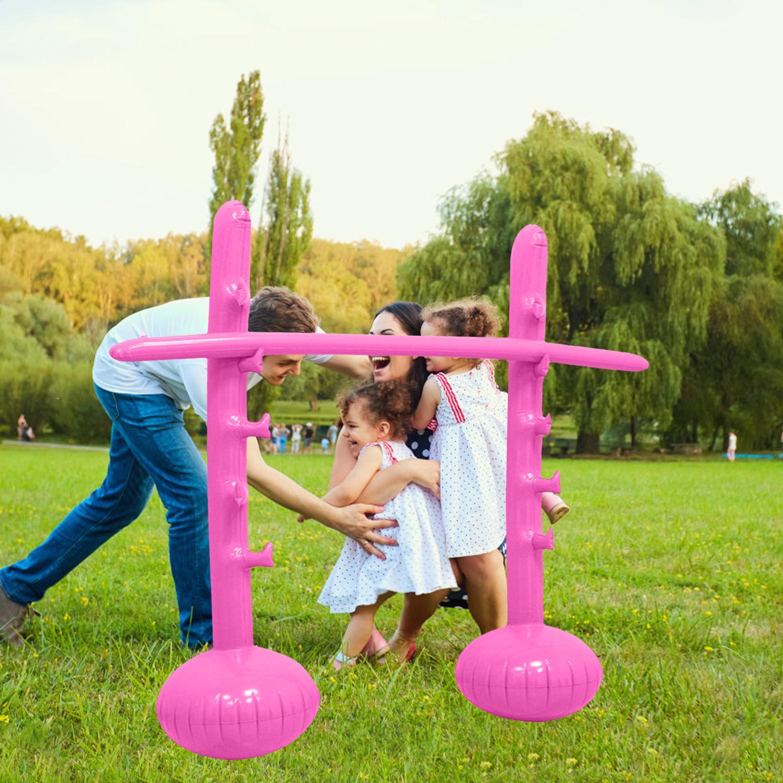 Надувной набор для игры в лимб – обзор и цена Kids Yard Toys