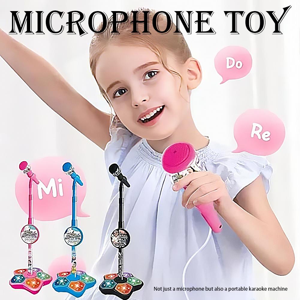 Детский микрофон с подставкой, – обзор и цена Kids Microphone Karaoke