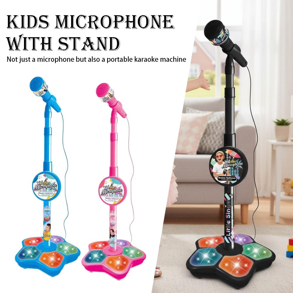 Детский микрофон с подставкой, – обзор и цена Kids Microphone Karaoke
